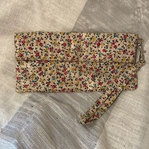 Wrist cute floral purse